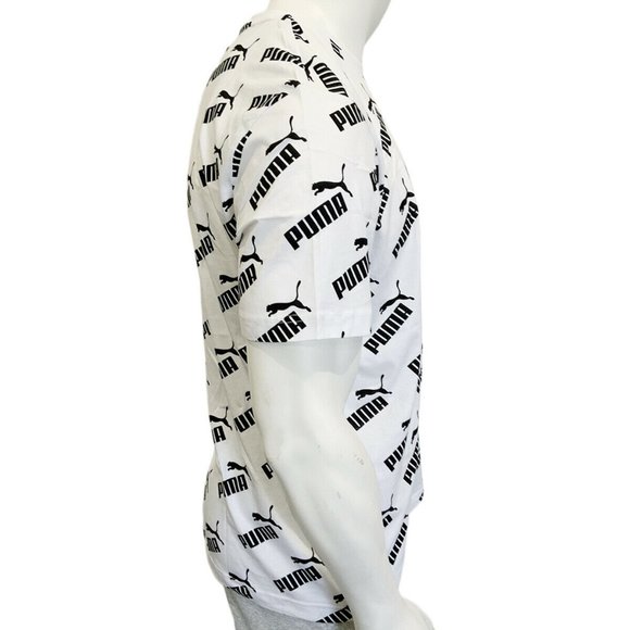 NWT PUMA MEN'S BLACK SHORT SLEEVE T-SHIRT SIZE L - Picture 3 of 5